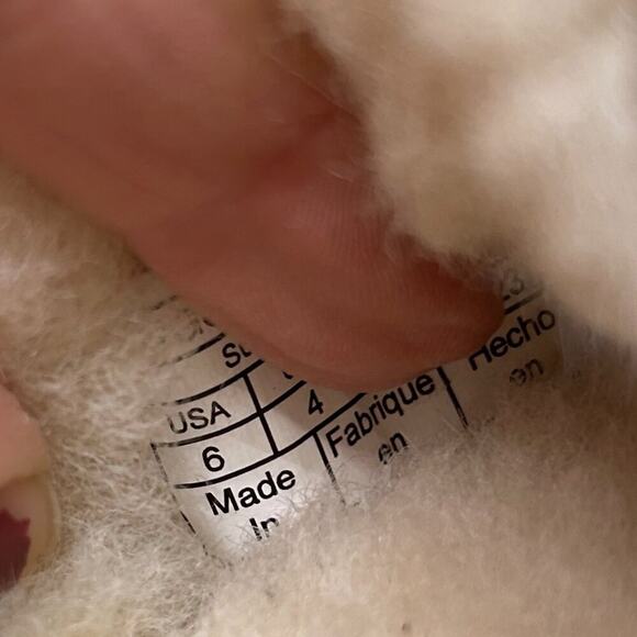 UGG Fleece Lined Slip On Suede Ansley Slipper Loafer Chestnut 6 Style 3312 - Picture 10 of 11